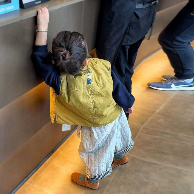 兒童雙面穿秋冬保暖馬甲 韓國風格設計坎肩外套