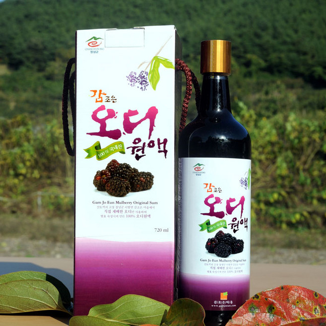 (경남관광기념품점 창녕군) 감조은 오디원액 (720ml), 720ml, 1개