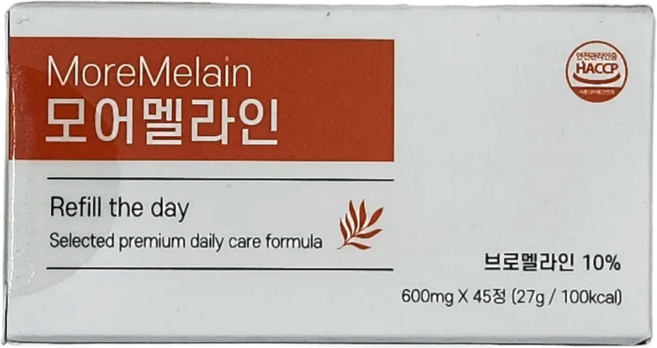 모어멜라인 온리어스랩 브로멜라인 퀘르세틴 베타카로틴, 45정, 1세트