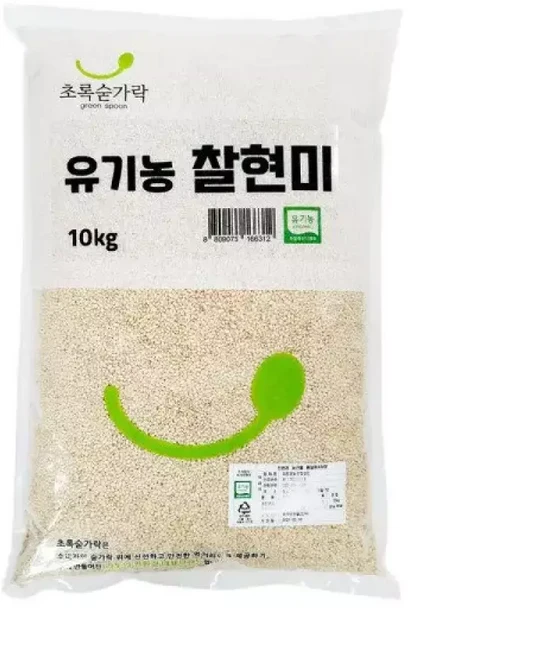 초록숟가락 찰현미 10kg 국내산 2025년 햇곡, 1개