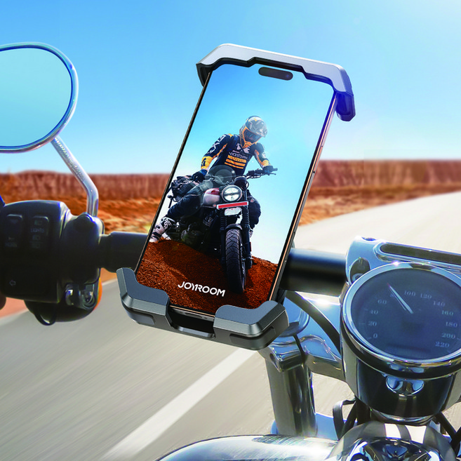 에어댐퍼 쿠션 핸드폰 거치대 자전거 오토바이 유모차용 킥보드용 충격 흡수 카메라 보호 에어그립 조이룸 정품, 1개