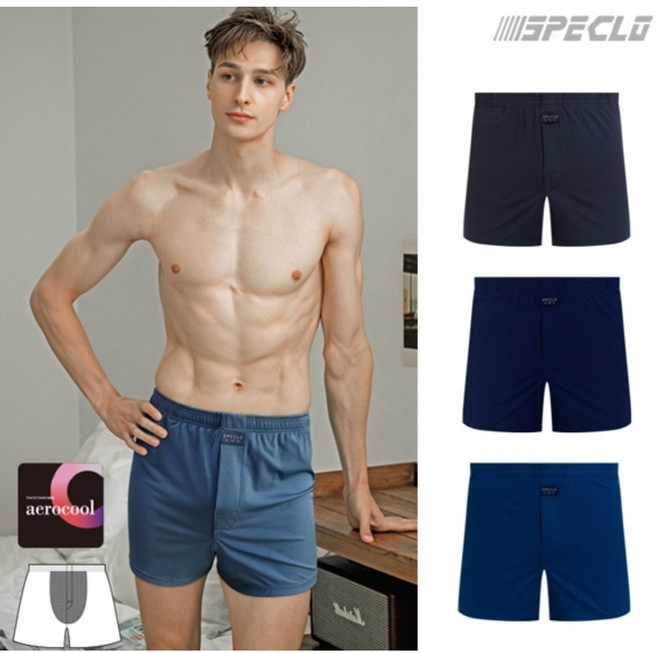 물랑루즈 에어매쉬 더블 주머니 트렁크 박서 팬티