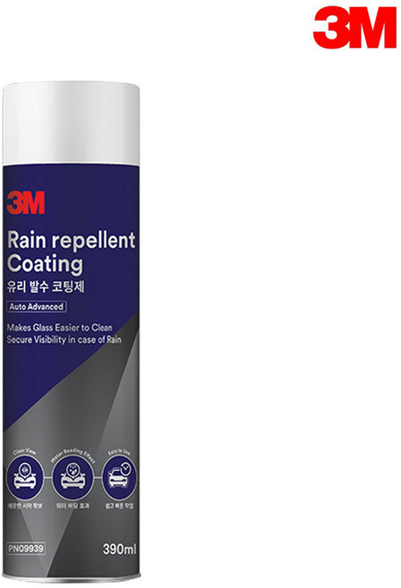 자동차 앞 전면유리코팅 발수코팅제 스프레이 390ml, 1개