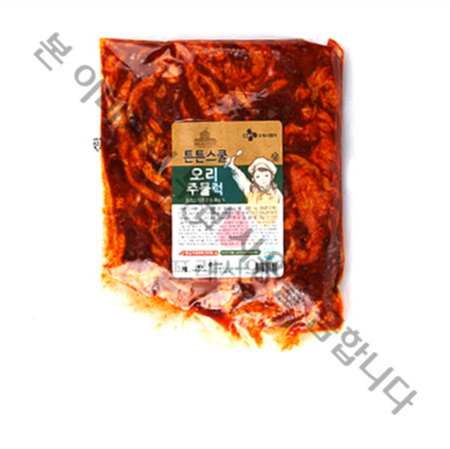 튼튼스쿨 오리주물럭(무항생제 1등급오리) 1Kg, 1개