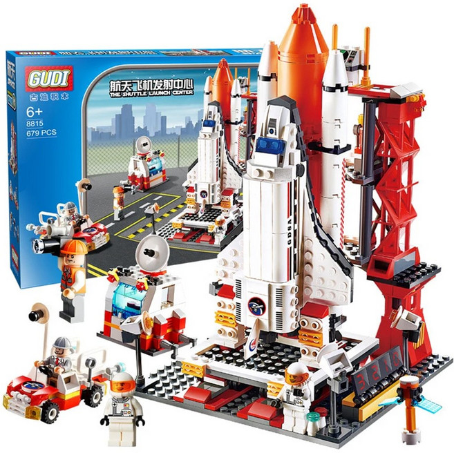 JY완구 구디 스페이스 우주왕복선 NO.8815 레고호환블록 679PCS 사고력 창의력발달완구, 1개