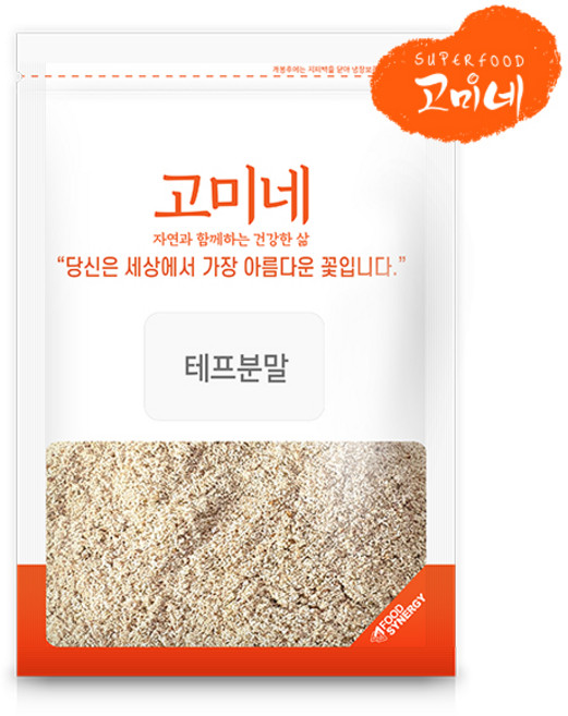 고미네 테프분말, 500g, 1개