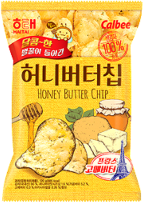 해태 허니버터칩, 60g, 1개