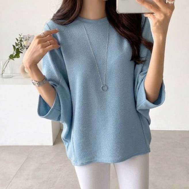 마이쏭 여성 빅사이즈 체형커버 더스티가오리오버핏티