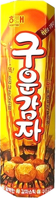 해태제과 구운감자, 27g, 3개