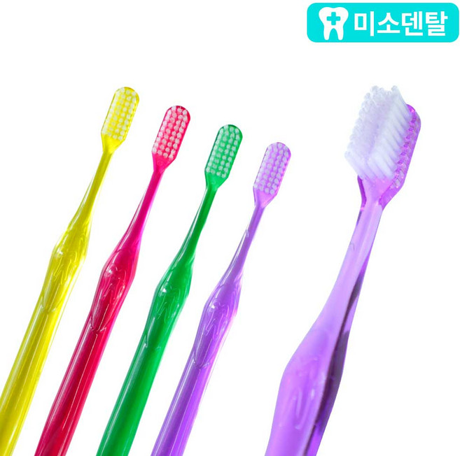 미소덴탈 교정용칫솔 치과, 8개입, 1세트