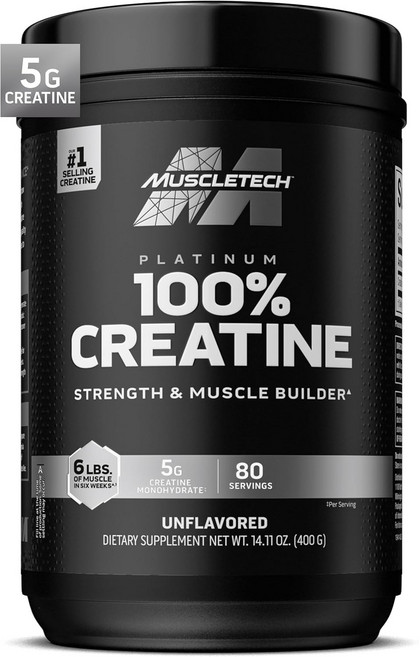 머슬테크 플래티넘 크레아틴, 400g, 1개