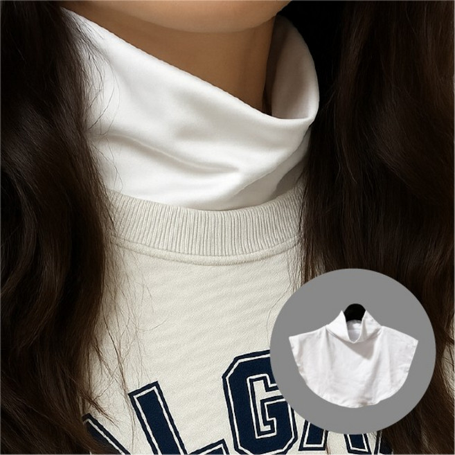 페이크목폴라 폴라 훼이크 공갈목티 반폴라 넥워머 성인 프릴목폴라