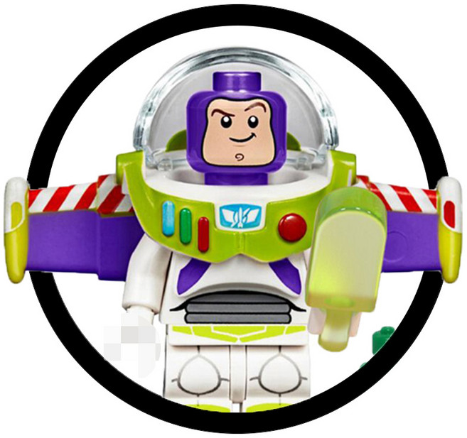 토이스토리 호환블럭 브릭미니피규어 캐릭터 10종 취미/수집/장식/컬렉션용 커스텀 블록피겨, 1개, TOY-08. 버즈 라이트이어