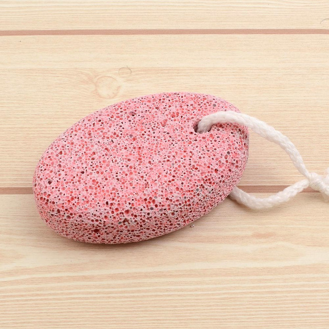 발밀이 돌 각질제거기 양면 손바닥 손가락 뒤꿈치 팔꿈치 굳은살 각질 제거기, 랜덤발송, 1개