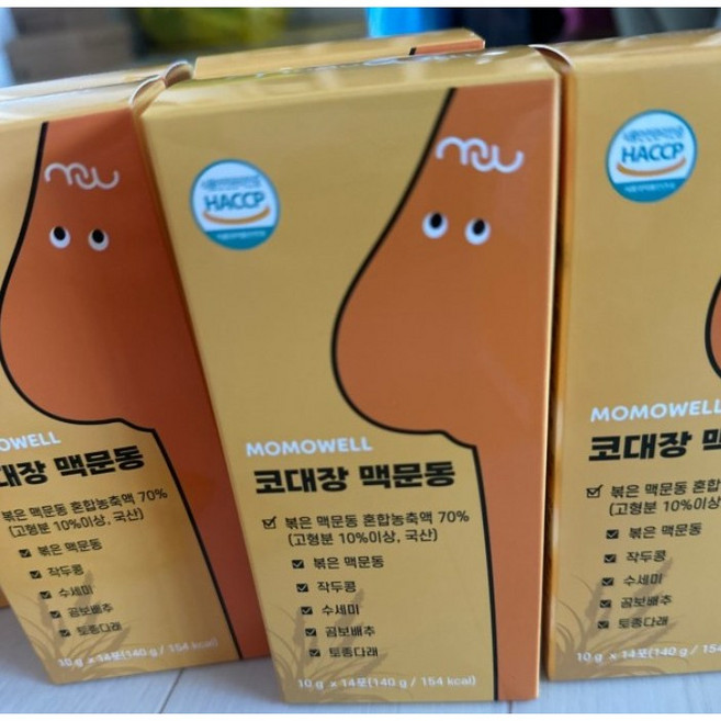 모모웰 코대장 작두콩 수세미 곰보배추 배 사과 도라지 모과 볶은 맥문동 진액 농축액, 28개, 10g