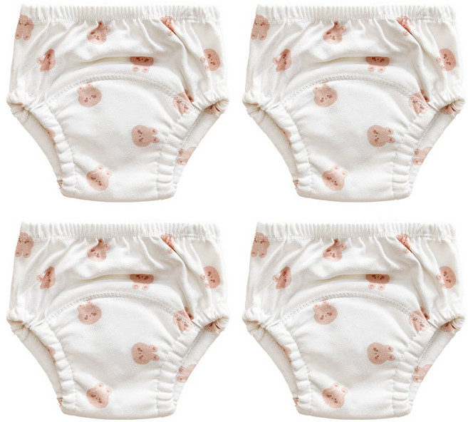 돗투돗 돗프렌즈 배변훈련 팬티, 4개, 베이비바니