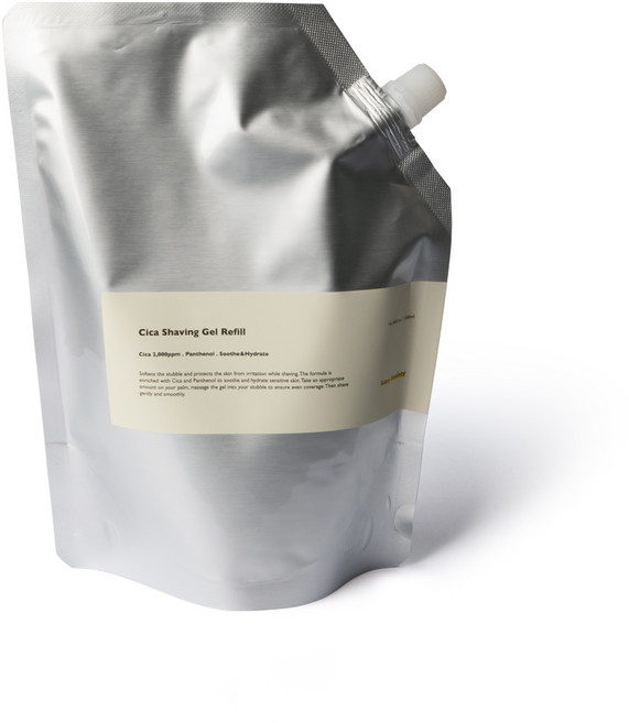 레이지소사이어티 시카 쉐이빙젤 리필, 1개, 500ml