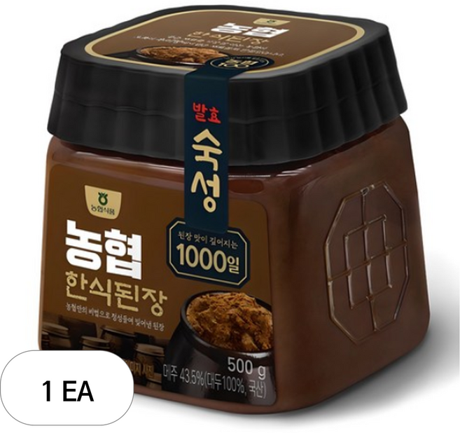 농협식품 한식된장, 500g, 1개