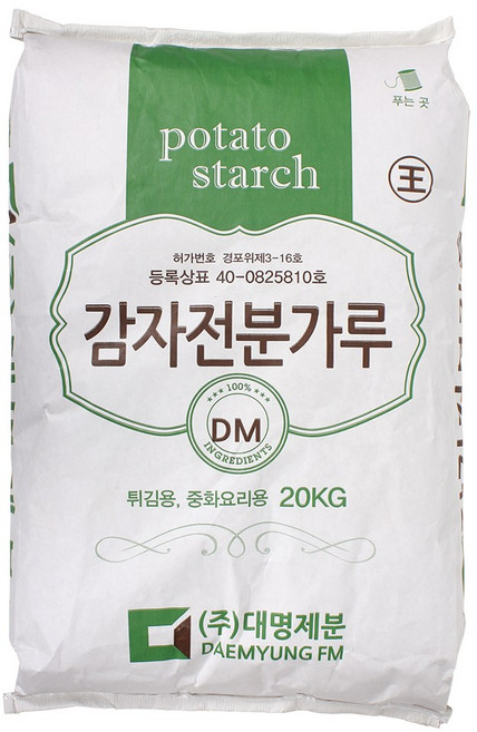 감자 전분 20KG 대명제분, 1개