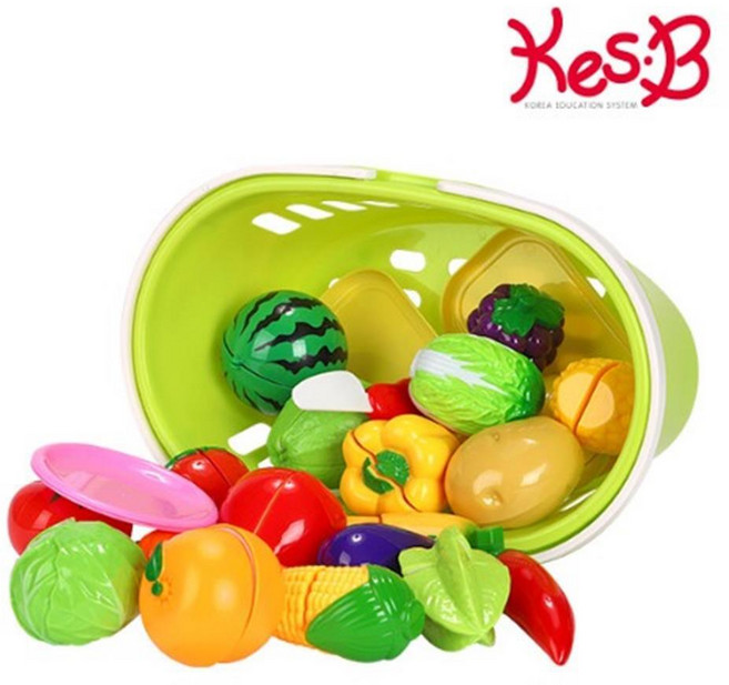 과일썰기장난감 24개-1세트 해피과일야채싹뚝썰기, 1개