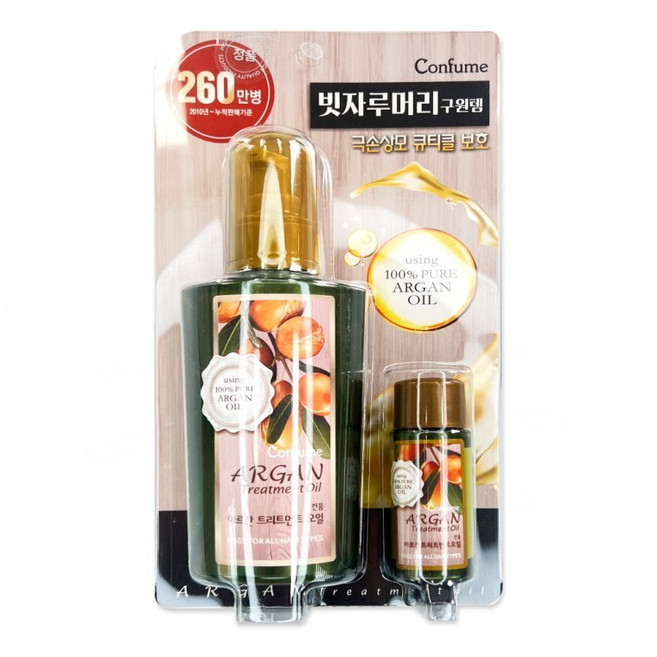 컨퓸 아르간 트리트먼트 오일 120ml -D, 단일옵션, 1개