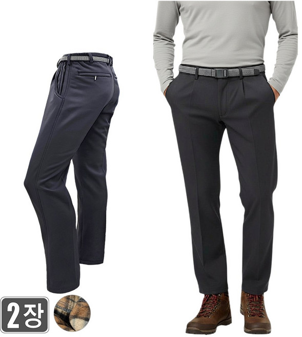 [1+1웨어몬] 겨울용 WF-1w 무지기모바지 일상복 등산 빅사이즈28~46