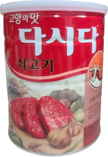 다시다 쇠고기 캔형, 1.2kg, 3개