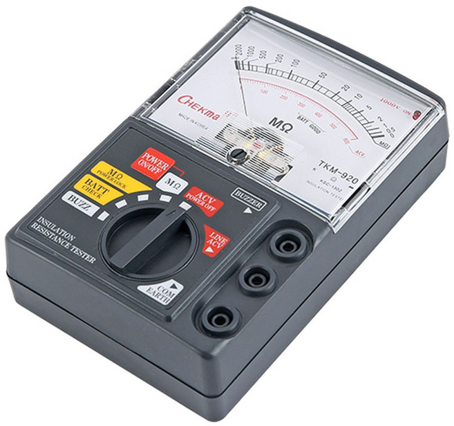 태광 절연저항계 아날로그 테스터기 메가테스트기 (제품선택), 1개, TKM-920