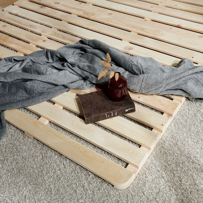 조은자리 원목 패밀리 침대 평상형 프레임 토퍼 받침대 매트리스 깔판