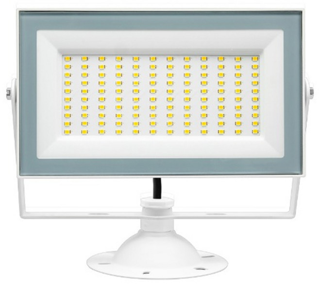 Wj LED 투광기 사각 투광등 50w 화이트 흰빛, 1개