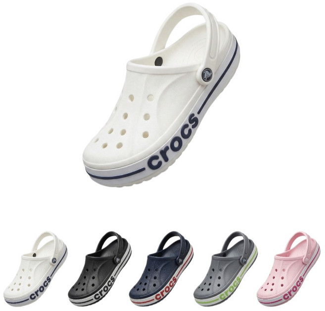 크록스 남녀공용 바야밴드 크록밴드 클래식 클로그 스포츠 샌들 슬리퍼