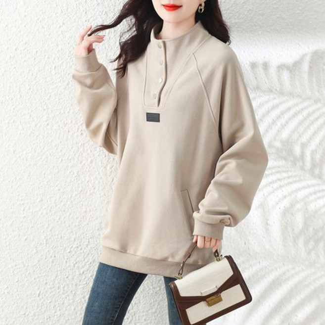 ZENCY 젠시 실버즈 단추맨투맨