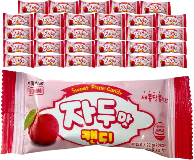 선미식품 자두맛 캔디, 22g, 30개