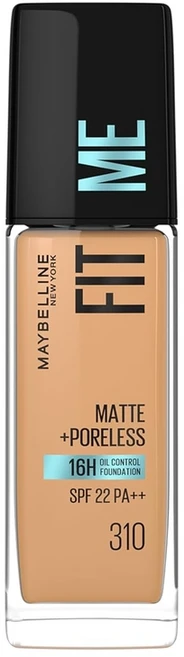 메이블린 핏미 파운데이션 매트 리퀴드 30ml, 310 선 베이지 Sun Beige, 1개 - 쿠팡