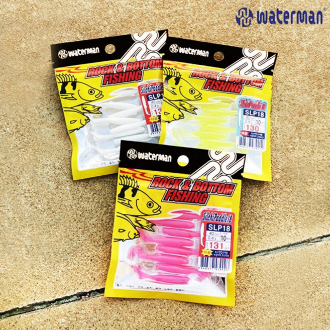 워터맨 실치 패들 1.8인치 볼락웜 볼락루어, 1개, 0.4g, GLWT(138)