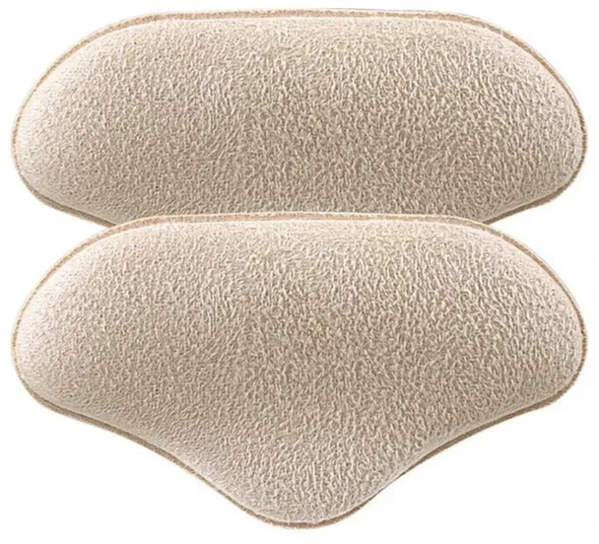 편안한 릴리프 마모 방지 하이힐 발 관리 발 뒤꿈치 쿠션 패드 뒤꿈치 패드 뒤꿈치 보호대 뒤꿈치 안창, 02 apricot