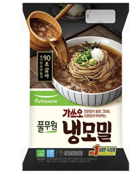 풀무원식품 가쓰오 냉모밀 2인분, 1개, 702g