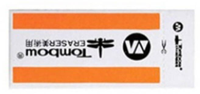 톰보 지우개 (소)(58x23x12mm), 단품, 단품