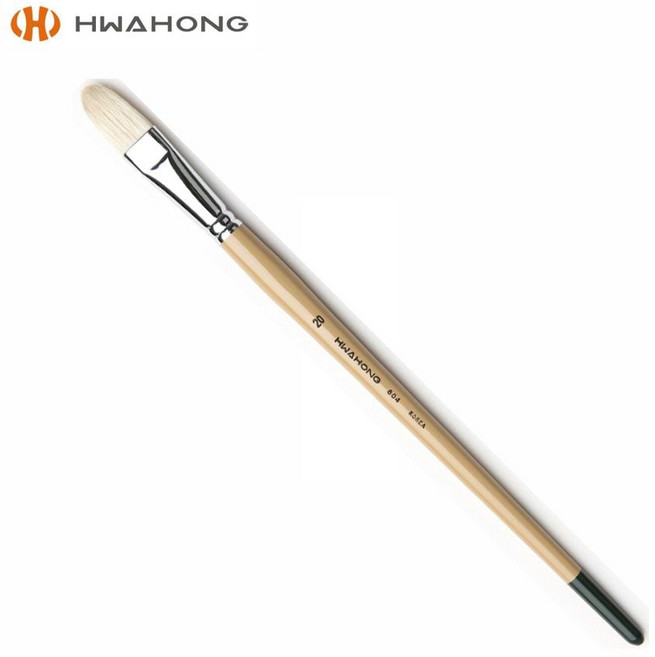 화홍 804F 유화 아크릴용 평붓 20호 1개, 단품