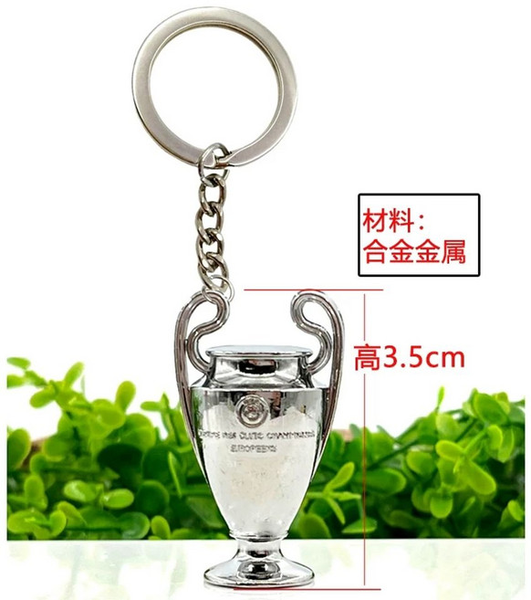 챔피언스리그 빅이어 우승컵 트로피 사이즈별 레알, O. 챔피언스 키링 3.5cm