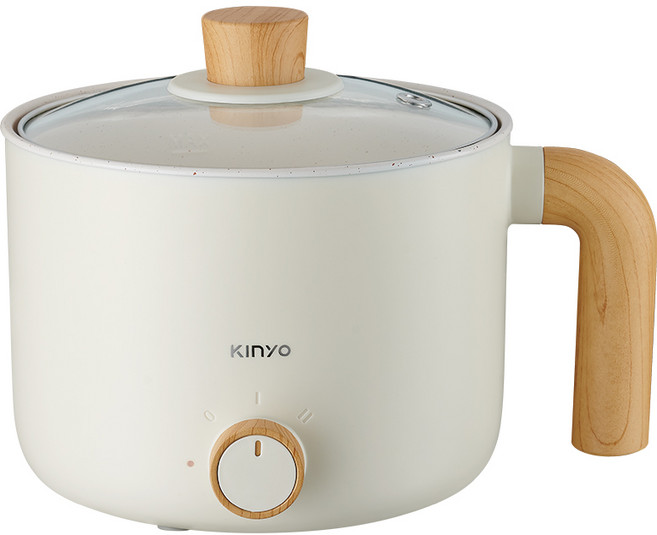 KINYO 1.2L多功能陶瓷美食鍋 FP-0876, FP0876W
