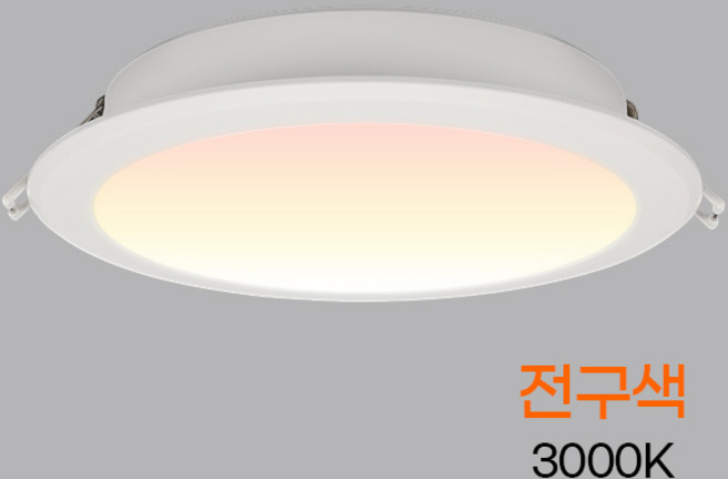 LED 6인치 다운라이트 매입 매립등 DOB 15W, 1개, 전구색(노란빛)