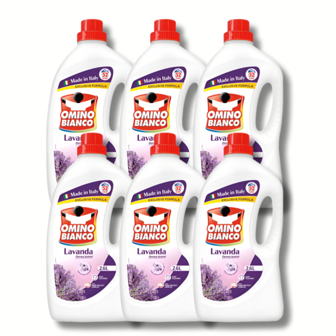 오미노비앙코 세탁세제 라벤더, 2.6L, 6개