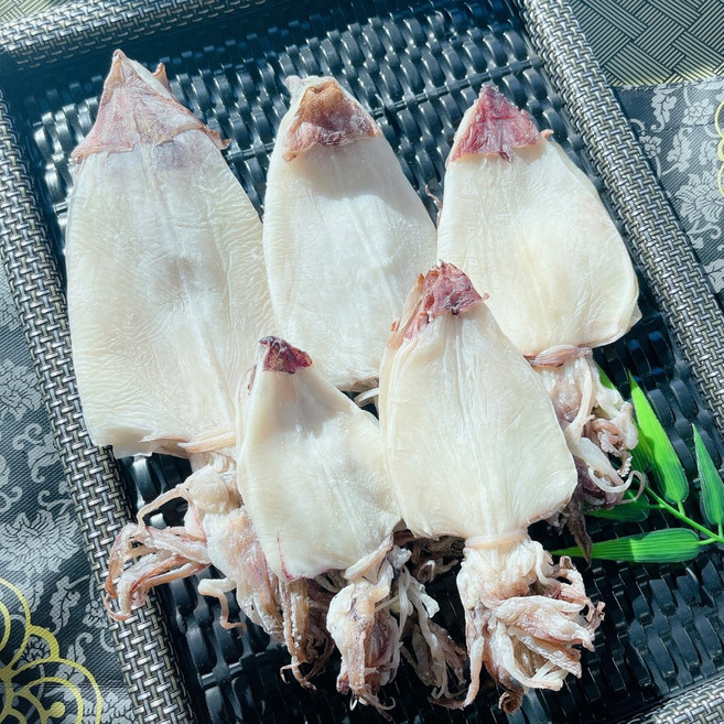 [초이스건어물] AAA급 우윳빛 한치 건한치 1kg 대용량 업소용, 3. AAA급 우윳빛 건한치 S 40미, 1개