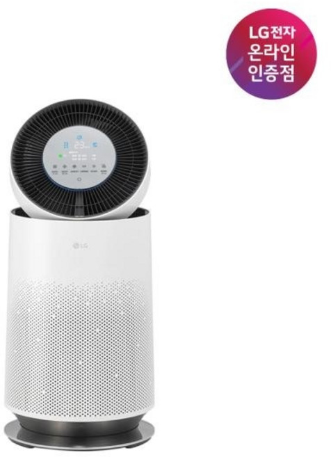 (LG전자) 퓨리케어 360 공기청정기 (크리미스노우/AS195DWWA), 크리미스노우, AS195DWWA