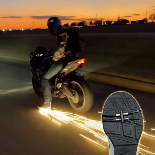 부싯돌 브레이크 불꽃 장치 바이크 자전거 스케이트보드 스파크 묘기, 1개