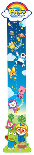 뽀로로 벽에 붙이는 키재기 조립식 성장스티커 아동 아기 조카선물 애기, 1개