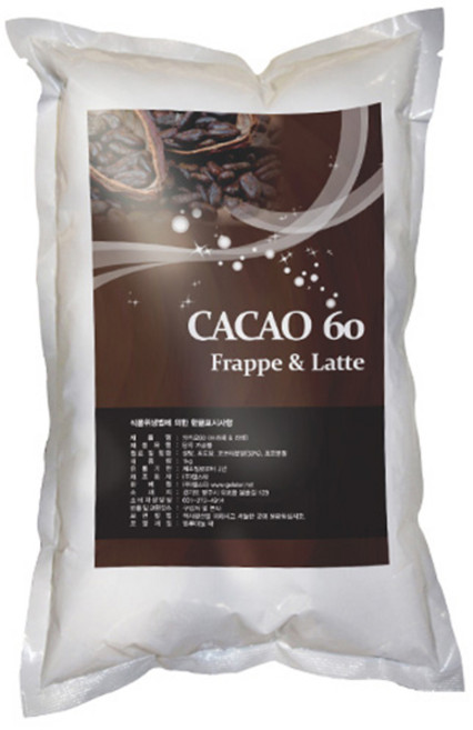 젤스타_요비앙카카카오60파우더, 1kg, 1개, 1개