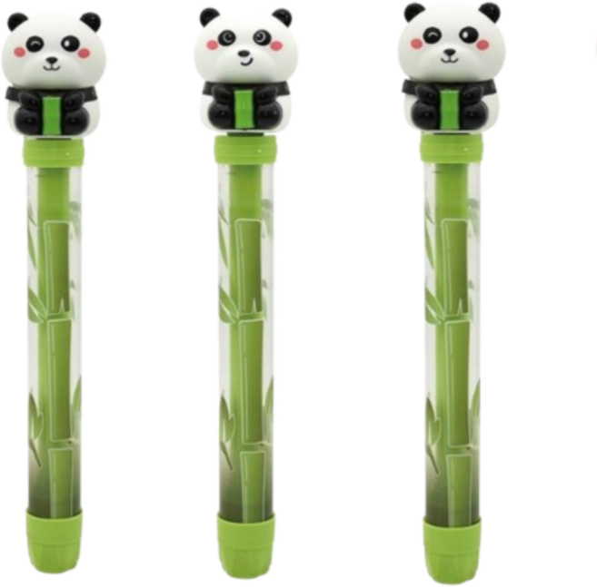 판다 스틱 워터건 펌프 물총, 3개