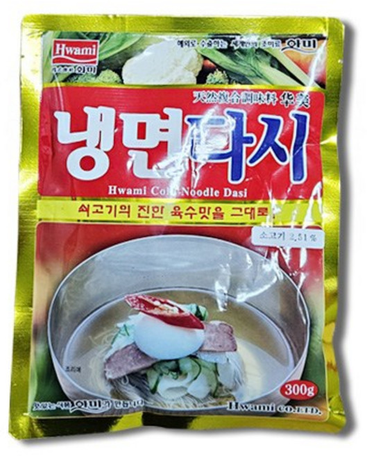 화미 냉면다시, 300g, 1개